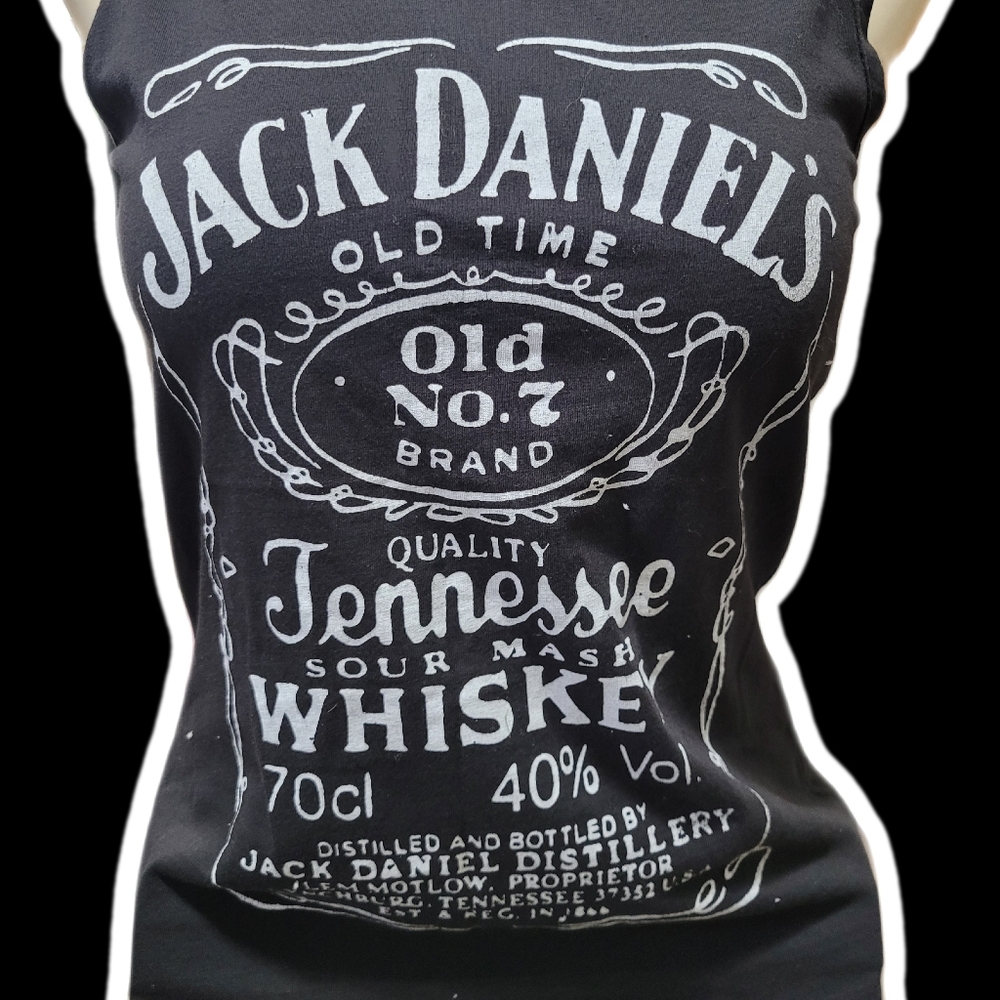 jack daniels emo alt tank top 2000s ˚.🎀༘⋆ - Picture 2 of 3